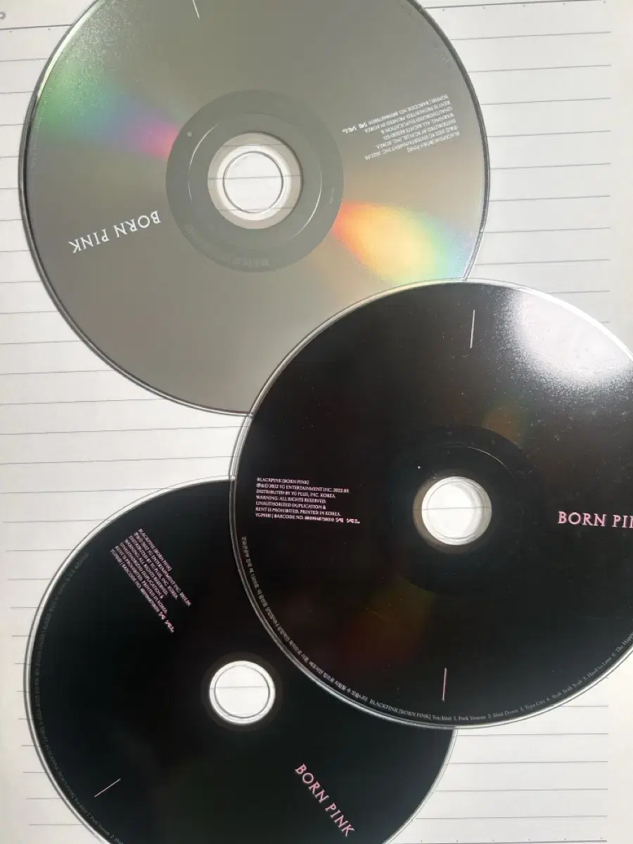 블랙핑크 born pink cd